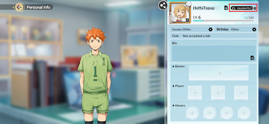 วิธีเติมเงินเกม HAIKYU!! FLY HIGH